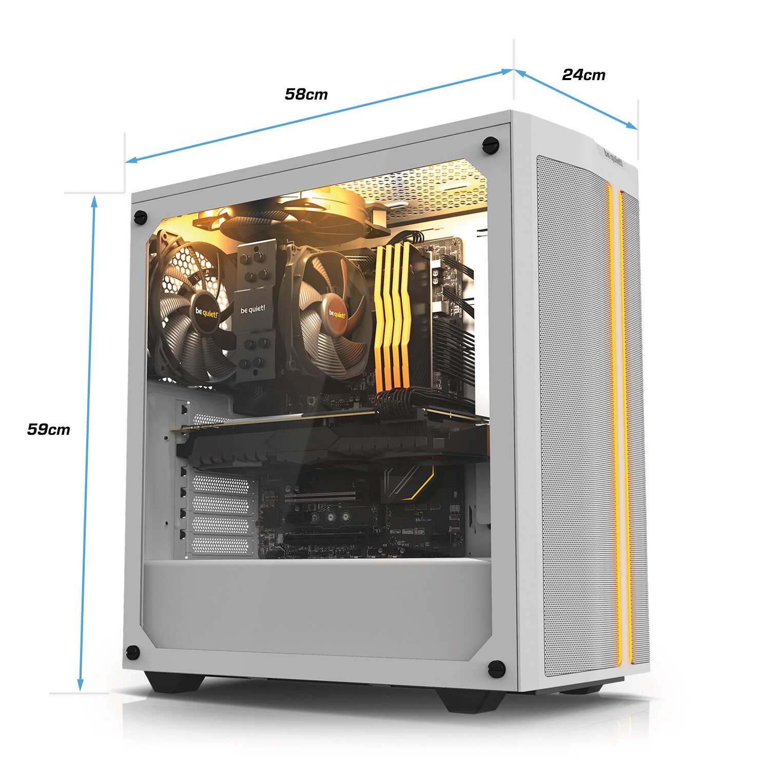 Gaming PC Everest V AMD Ryzen 9 5900X, 32GB DDR4, NVIDIA RTX 4070 Ti Super 16 GB, 2TB SSD, Windows 11