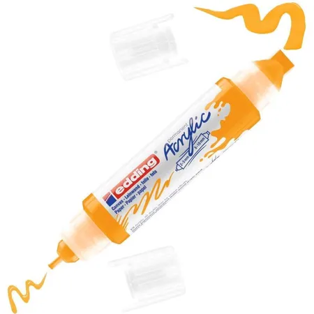 edding 5400 Acryl 3D Double Liner sonnengelb