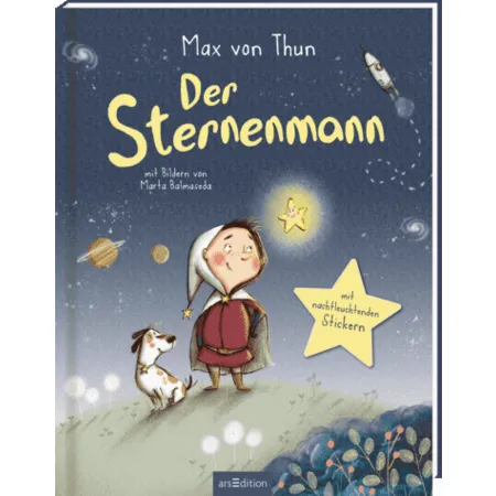 ars Edition Der Sternenmann – Sonderausgabe mit nachtleuchtenden Stickern