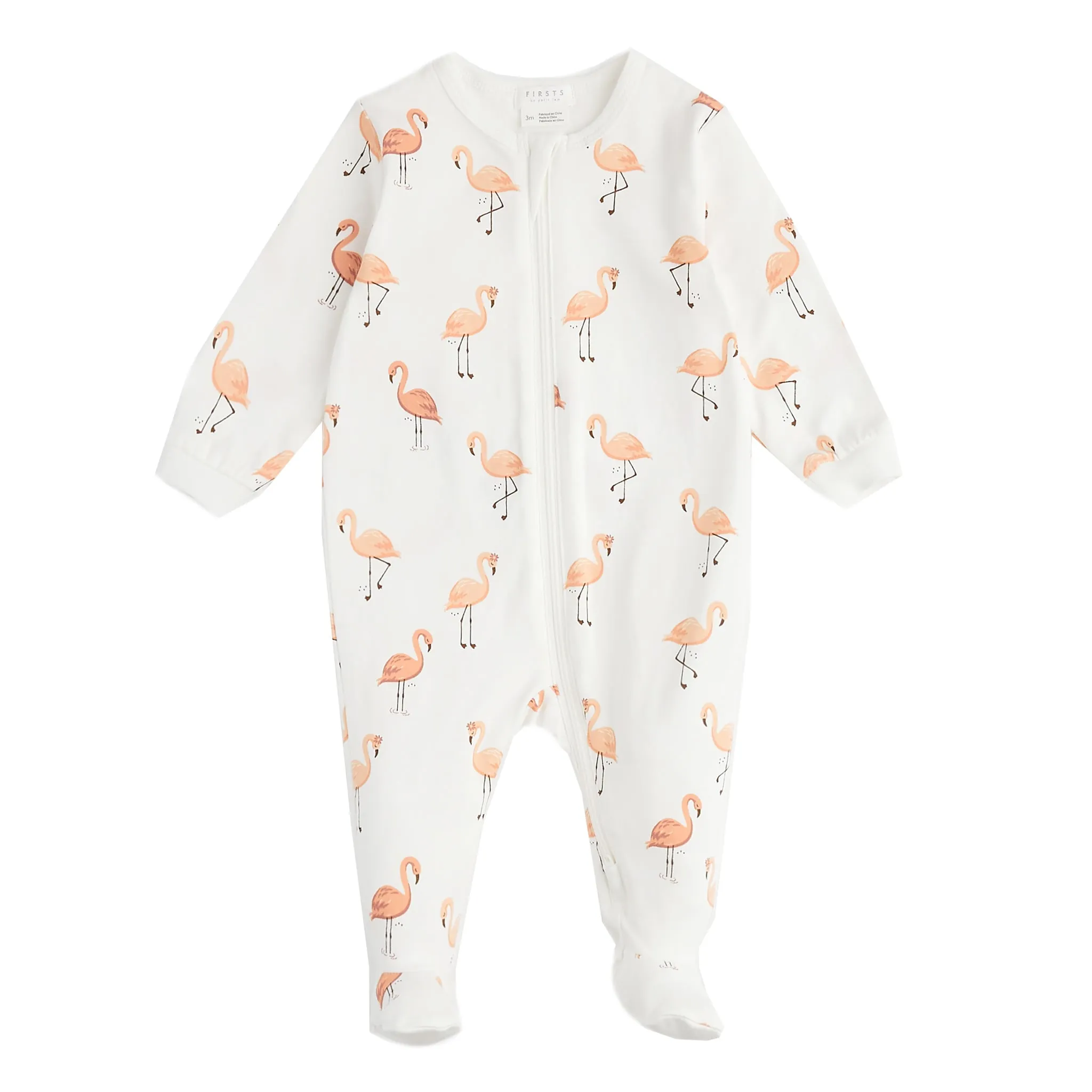 Firsts par Petit Lem Pyjama Flamant 0-12mois