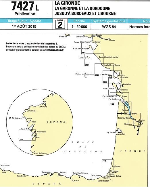 EPSHOM - 7427L LA GIRONDE