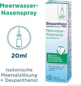Bepanthen Pro Meerwasser-Nasenspray, 20 ml