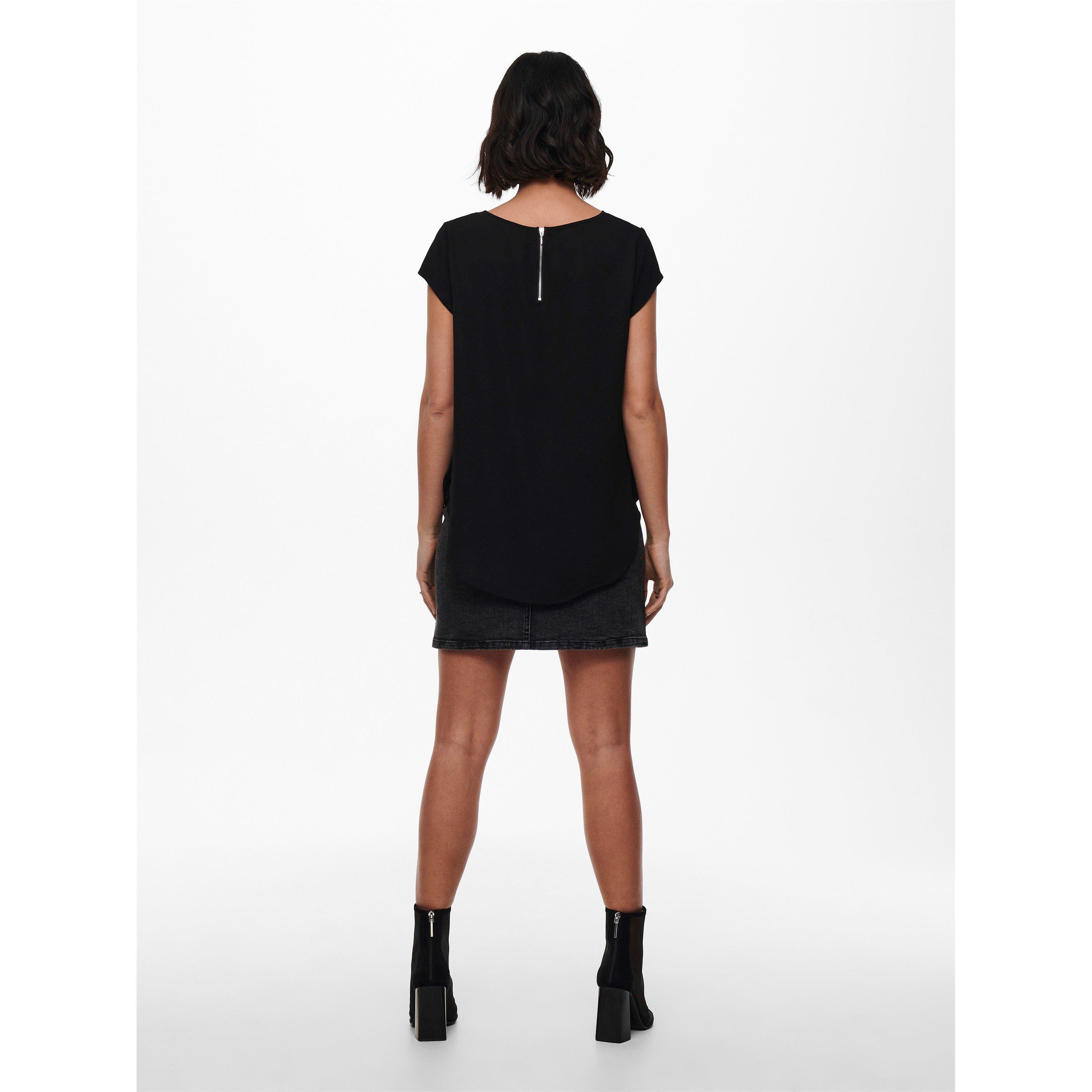 Only Vic Short Sleeve Solid T Shirt