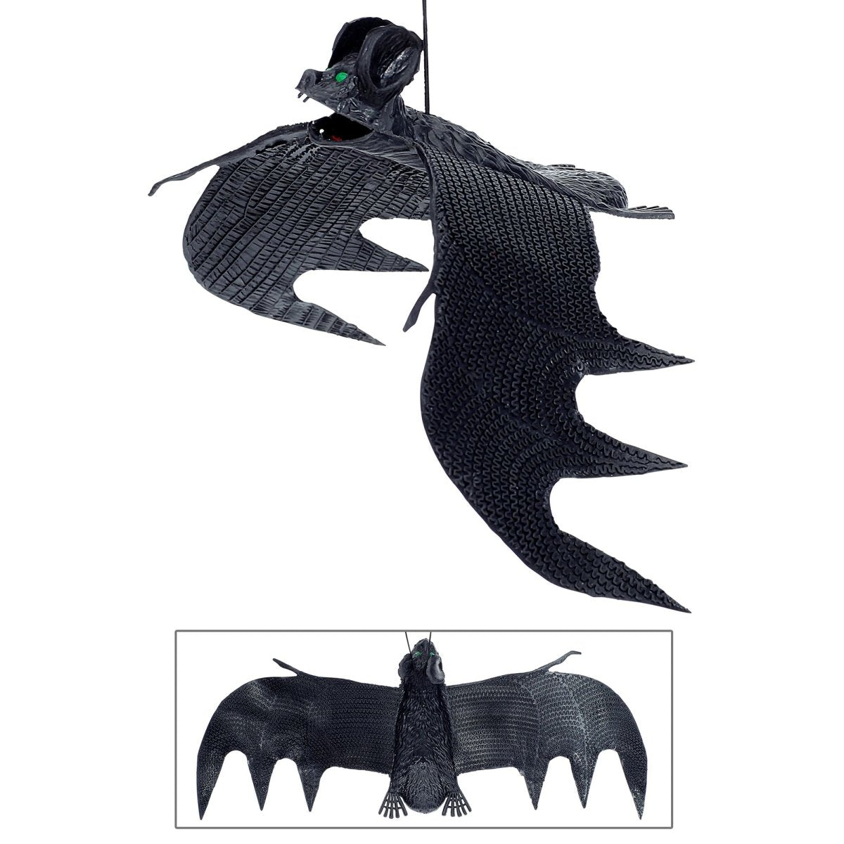 Halloween Nep Vleermuis 29cm