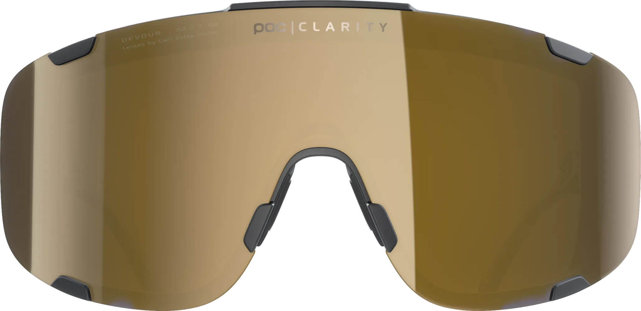 POC Devour Uranium Black/Clarity Road/Partly Sunny Gold