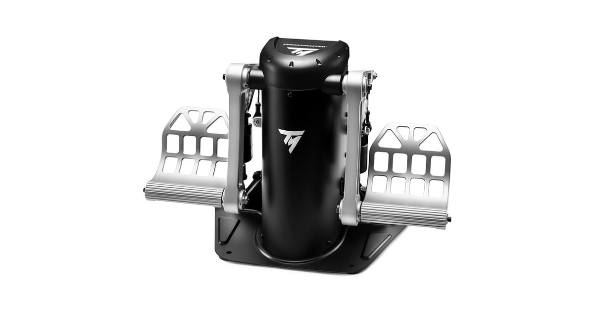 ThrustmasterTPR Pendular Rudder Systeem  pedalen  (Zwart/metaal, Pc)