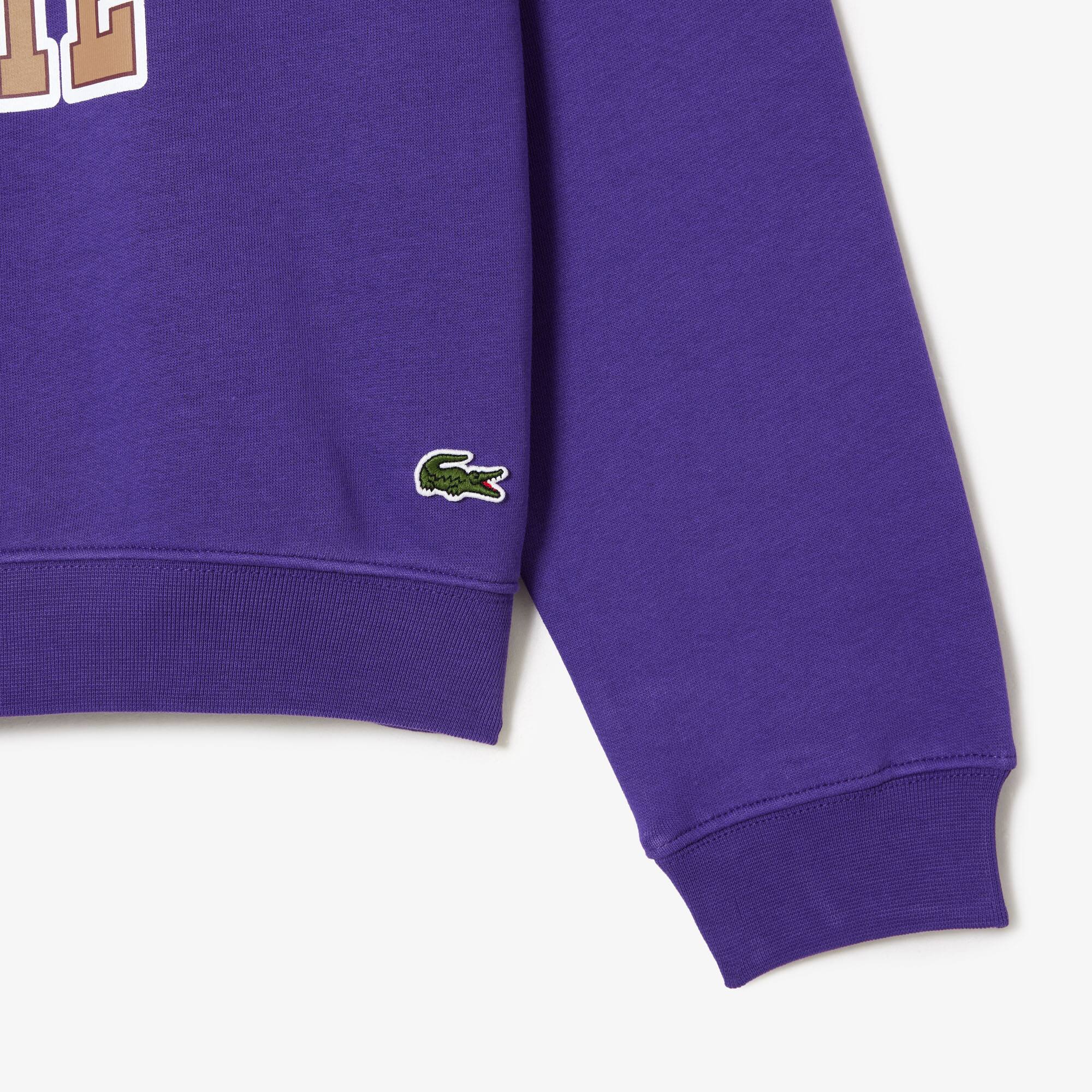 Sweatshirt Jogger loose fit à manches raglan Sweatshirts - Violet - Lacoste - Unisex