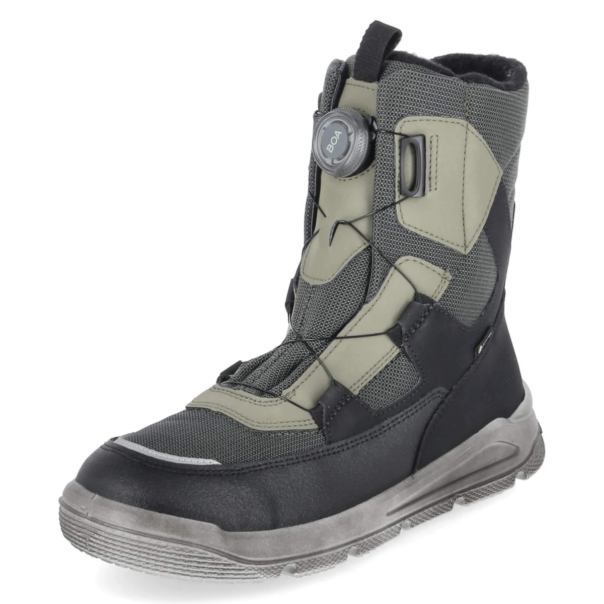 SuperfitSnowboots MARS - grün/schwarz
