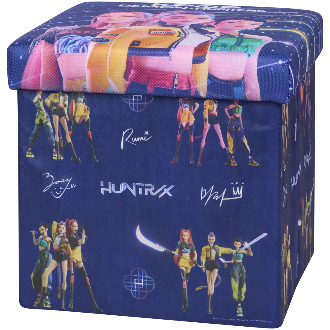 Boîte de rangement pliable avec couvercle