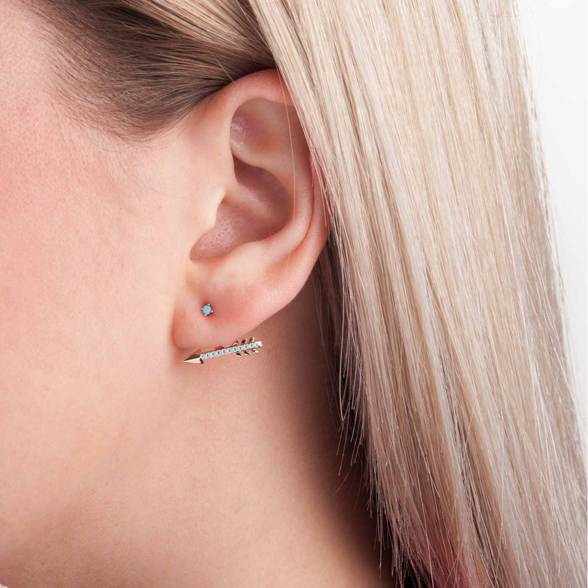 Boucles d'oreilles FLECHE - Lorenzo R