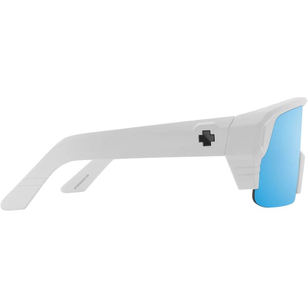 Lunette vélo SPY MONOLITH 5050 MATTE WHITE HAPPY BOOST POLAR ICE BLUE MIRROR