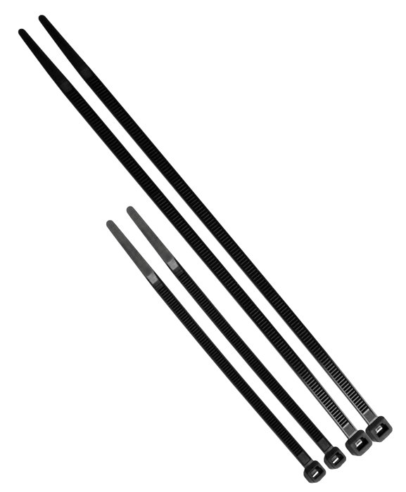 Kabelstrips ass. størrelser 50 stk.