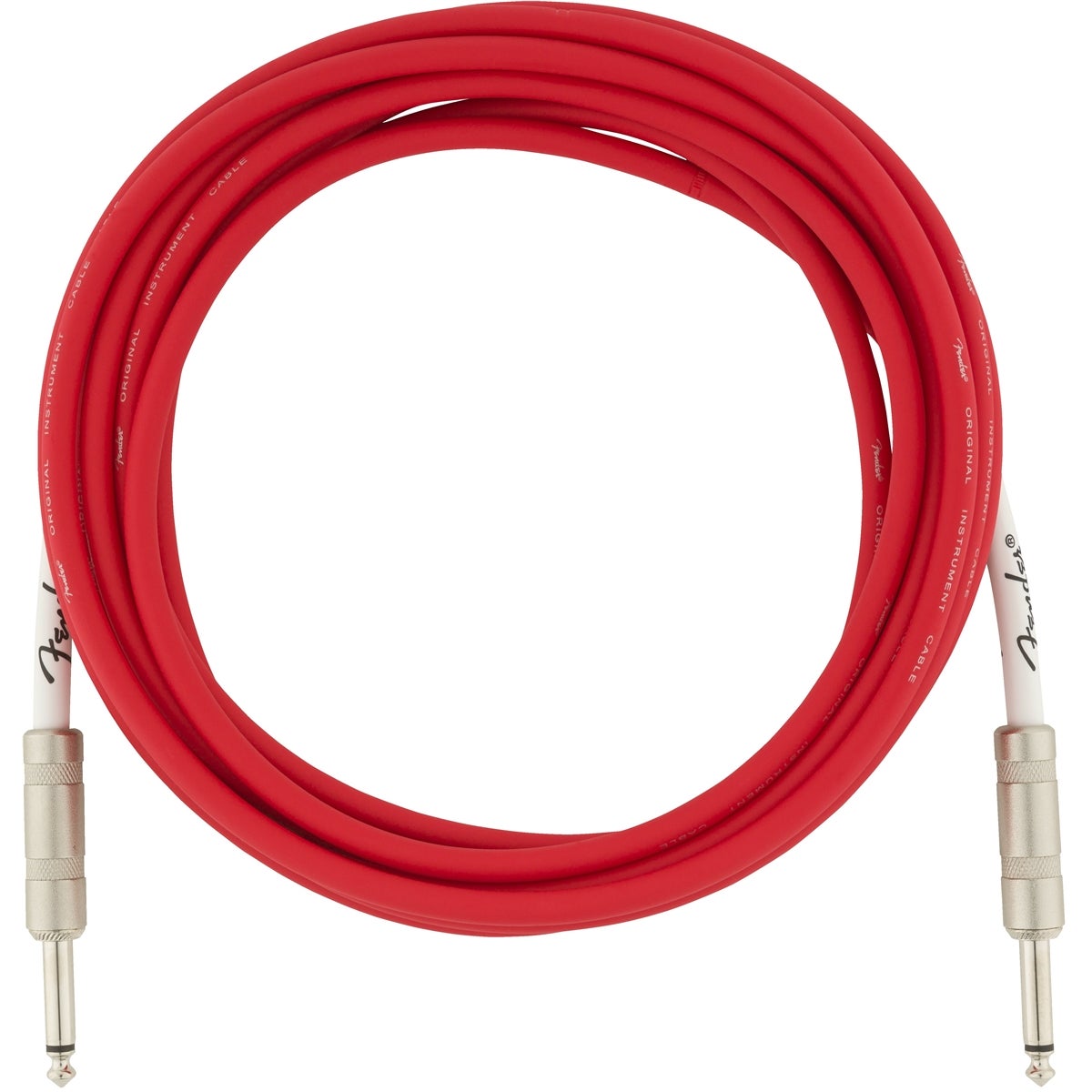 Fender Original Cables instrumentkabel 4.5m rood 6.3mm recht