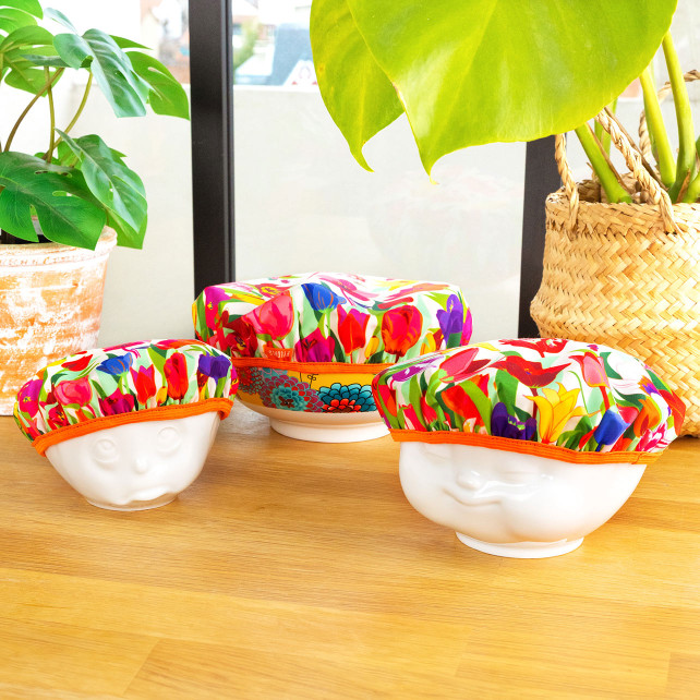 Set de 3 couvre bols - Charlotte