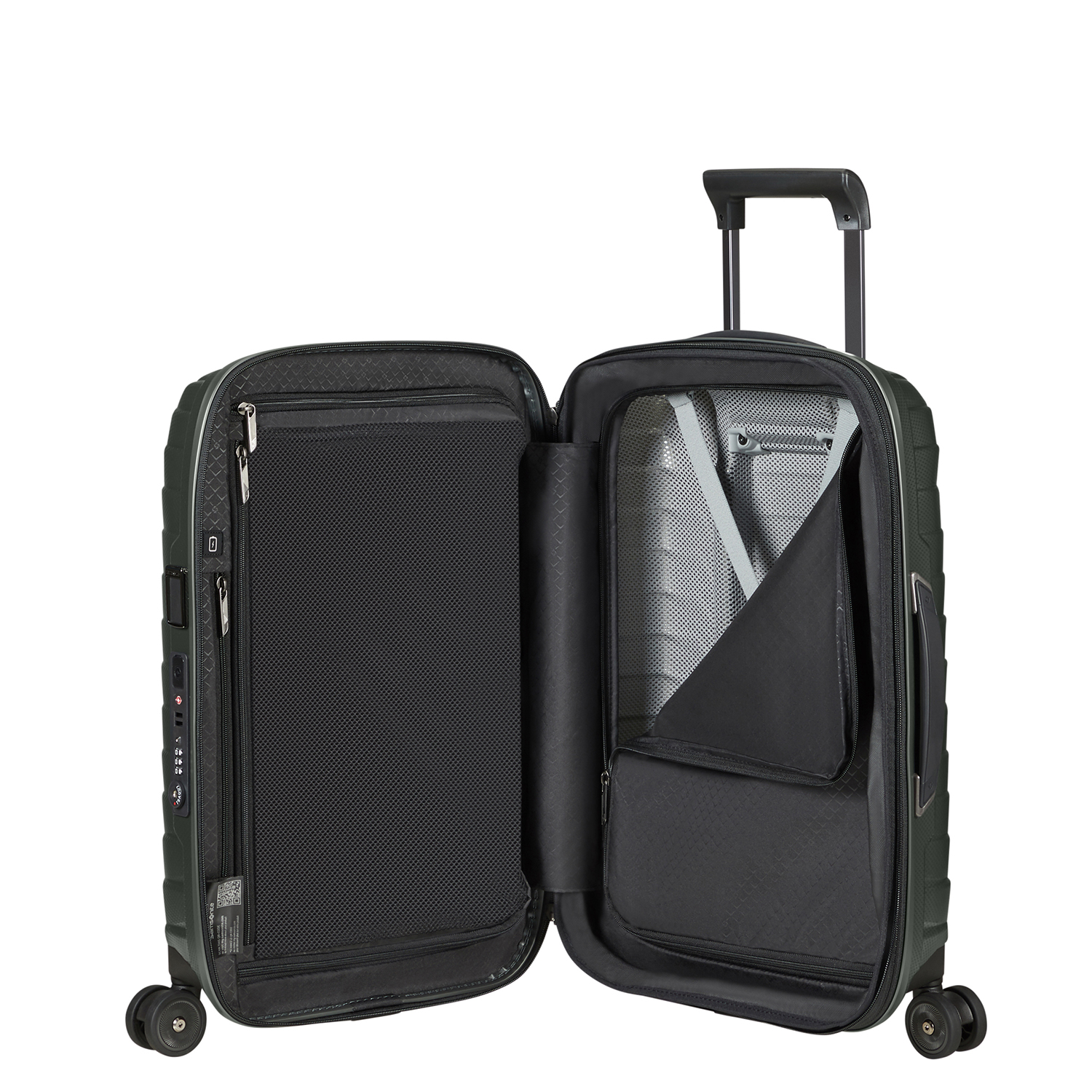 Samsonite Proxis Spinner 55/35 Expandable matt climbing ivy