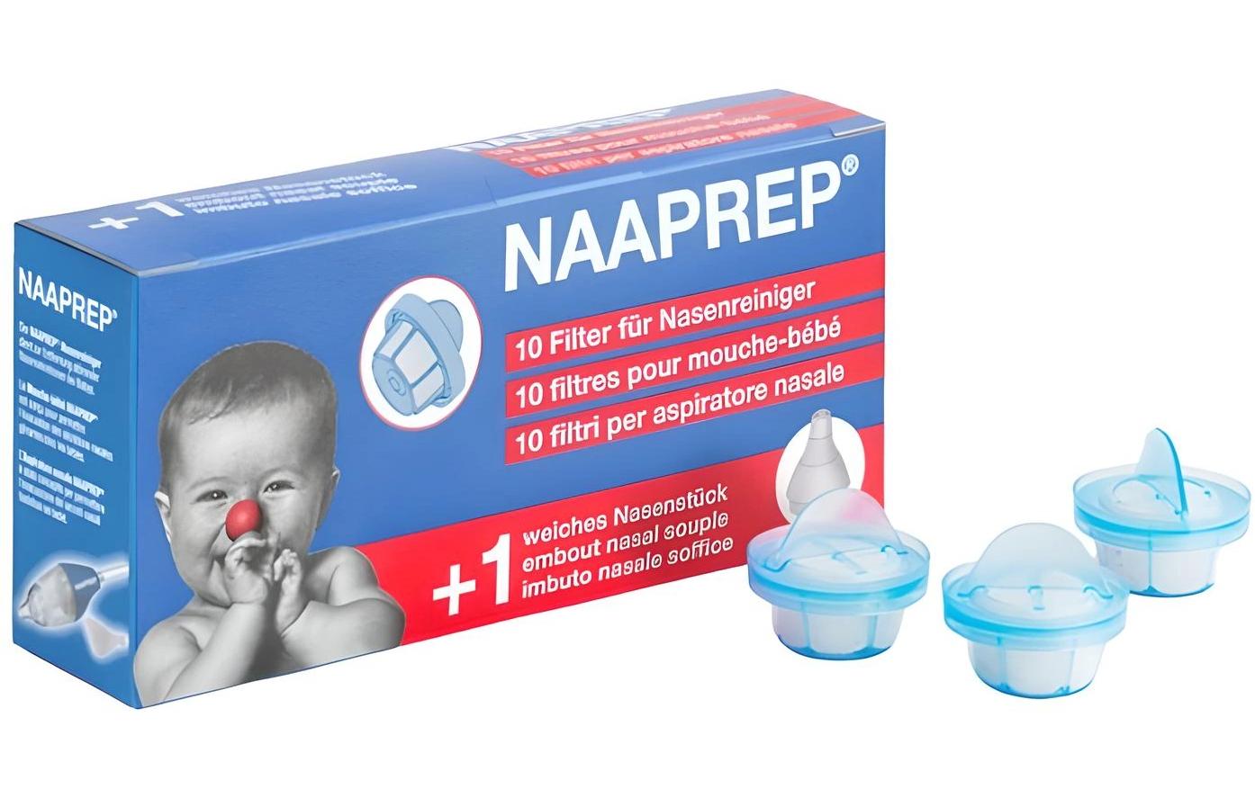 Ersatzfilter für Nasenreiniger 10 Stück + 1 NasenstückFilter zur Nasenpflege