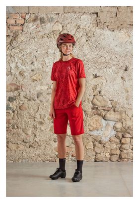 Maillot Manches Courtes Femme Maloja EnvaliraM. Multi Rouge