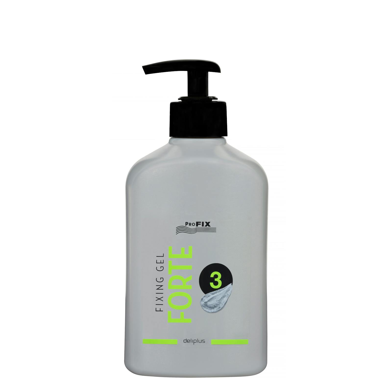 Gel fixateur capillaire Forte Deliplus, tenue 3