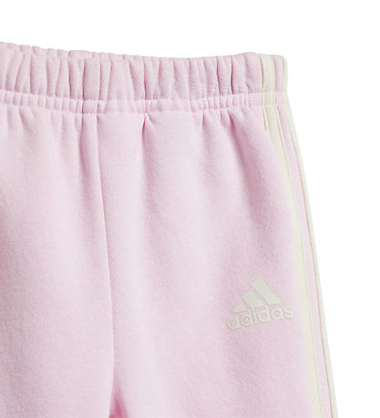 adidas Performance Sweats?t - I 3S FZ FL Jog - Hvid/Rosa