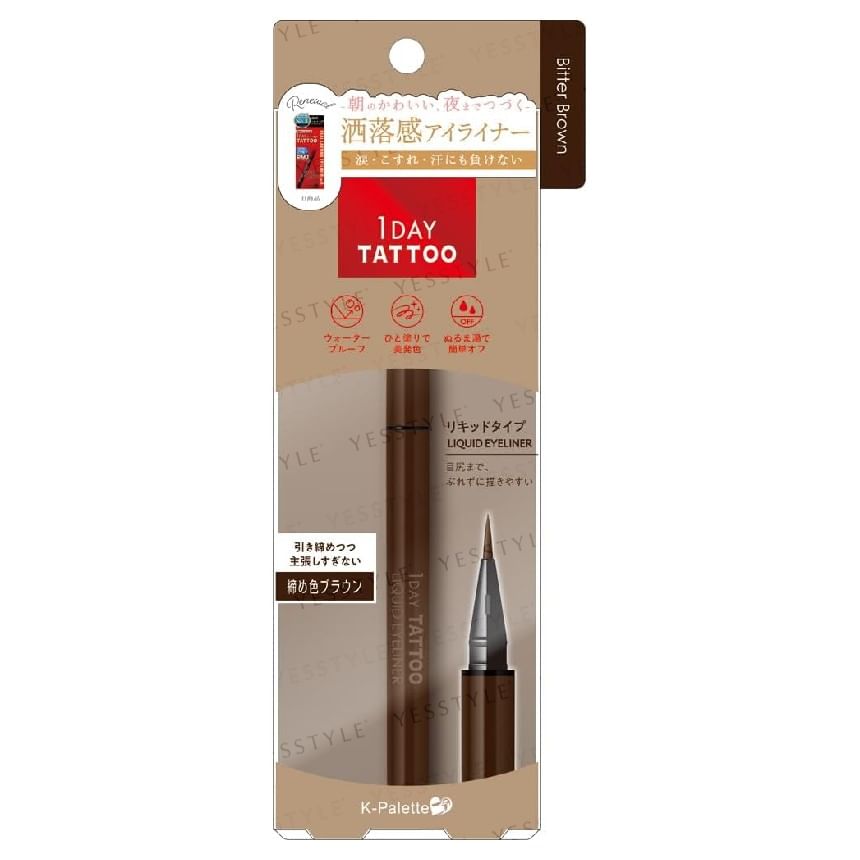 K-Palette - 1 dag tattoo vloeibare eyeliner