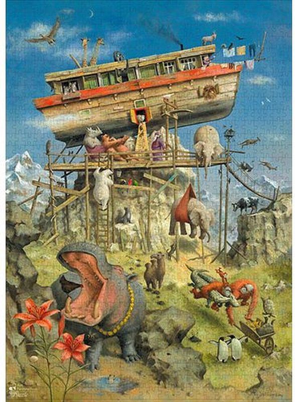 Puzzel - Marius van Dokkum - De ark van Noach - 1000st.