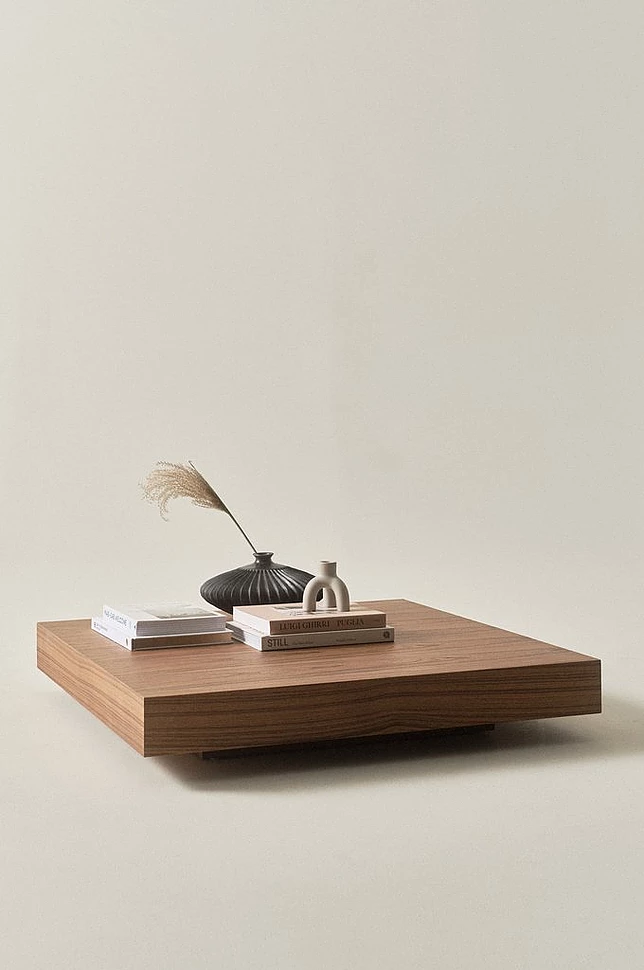 FLOAT sofabord 90x90 cm