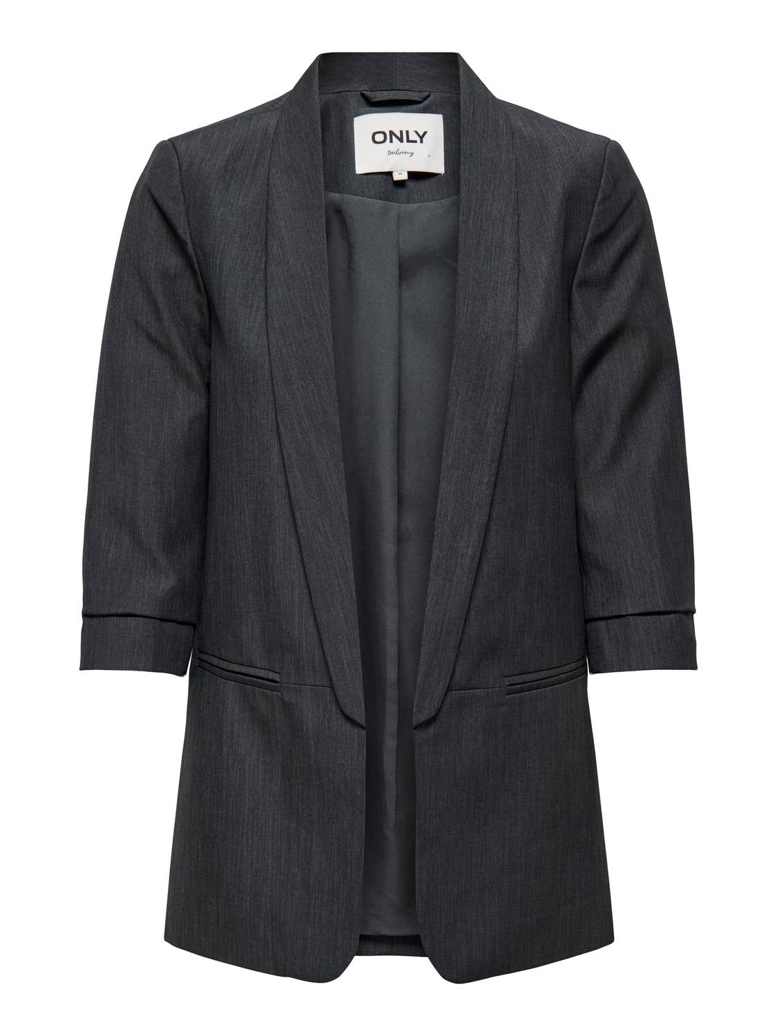 ONLELLY Blazer Dark Grey Melange