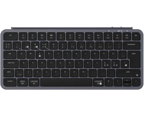 Keychron Keychron B1 Pro Ultra-Slim Wireless Keyboard Tri-Mode Space Grey