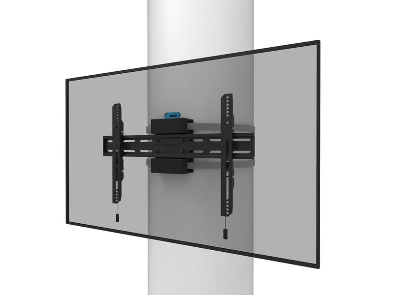 NEOMOUNTS Säulenhalterung WL30S-910BL16 Schwarz Feste Säulenhalterung für Flachbildschirme von 40 bis 75 Zoll