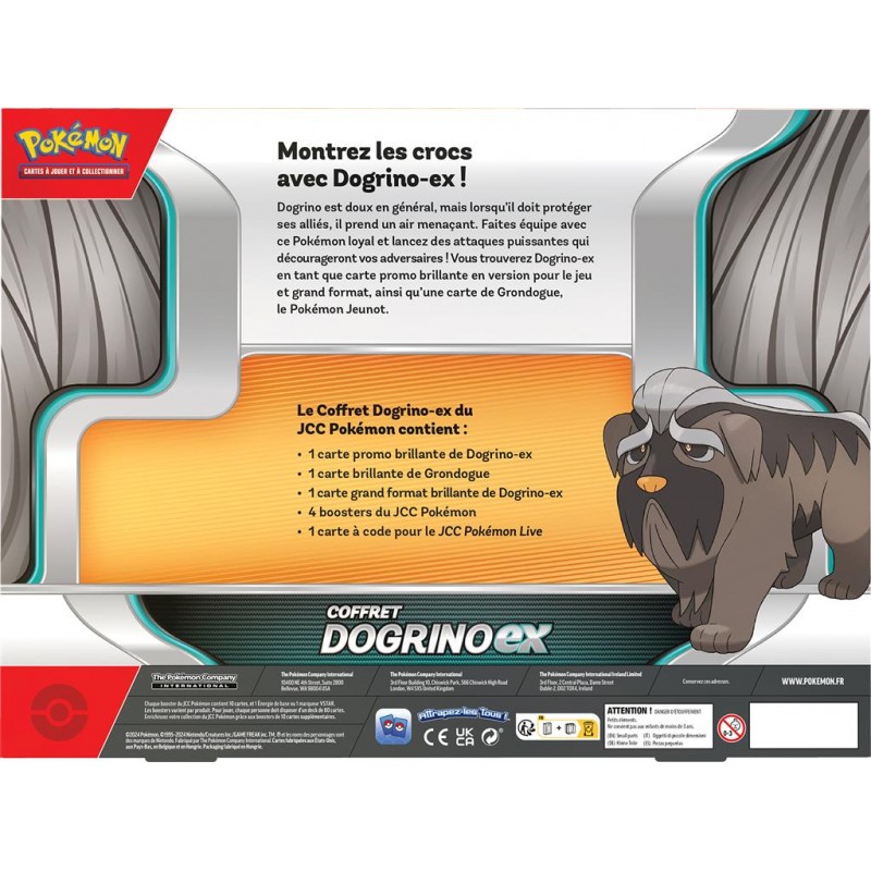 Pokémon Coffret Dogrino Ex