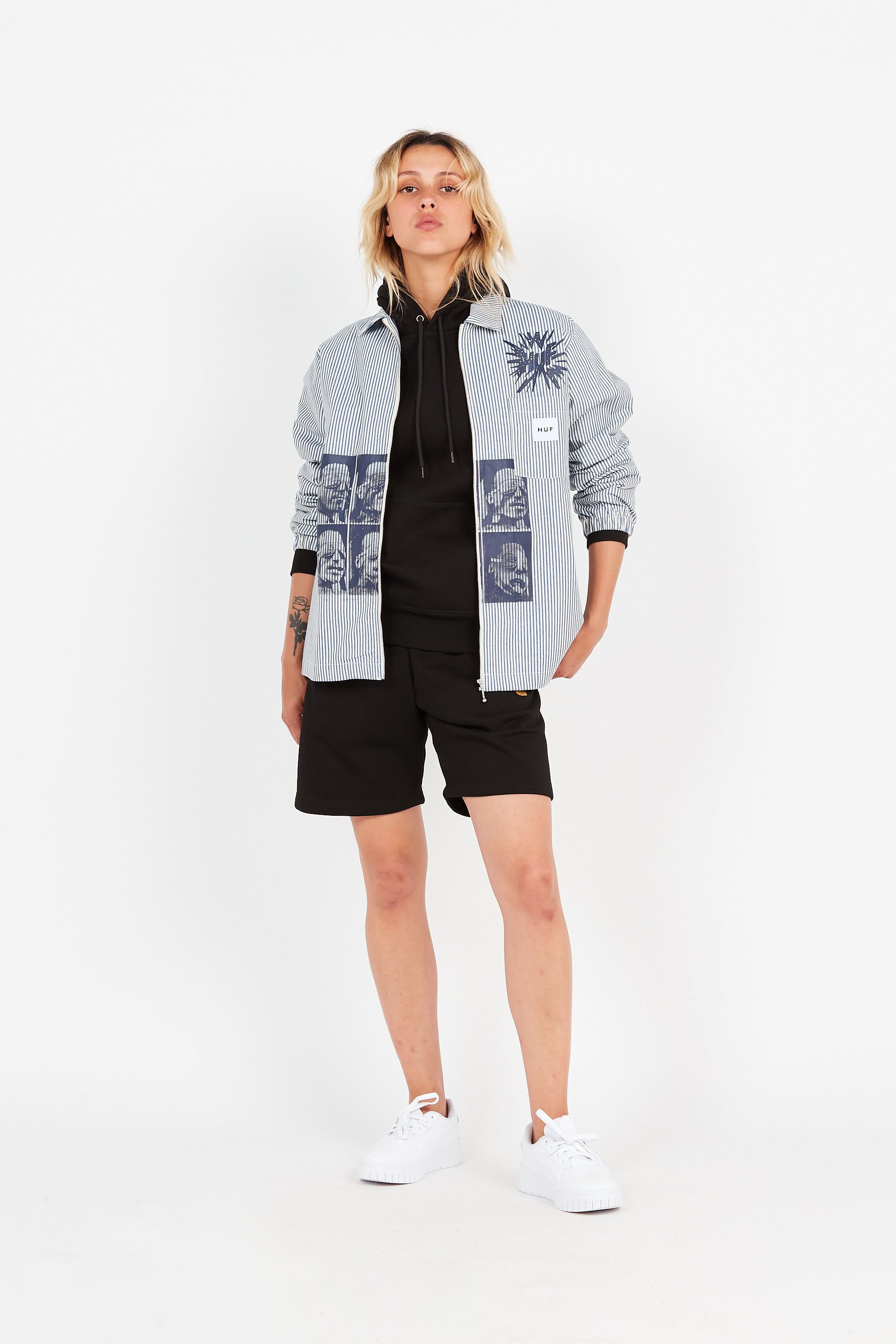 HUF Veste WO UNSUNG Bleu