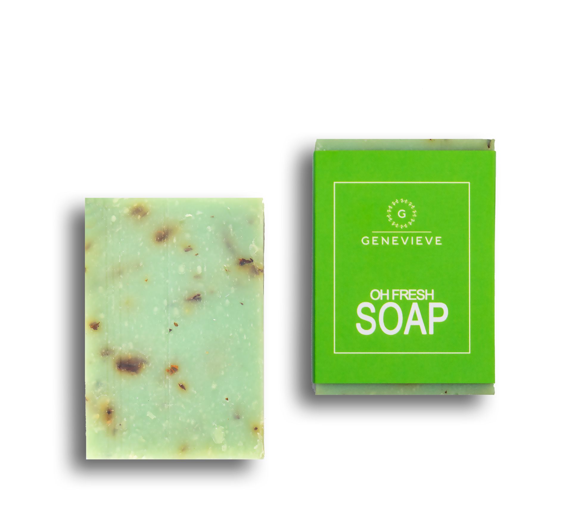 GENEVIEVE OH FRESH NATURSEIFE - erfrischend mit Pfefferminzöl