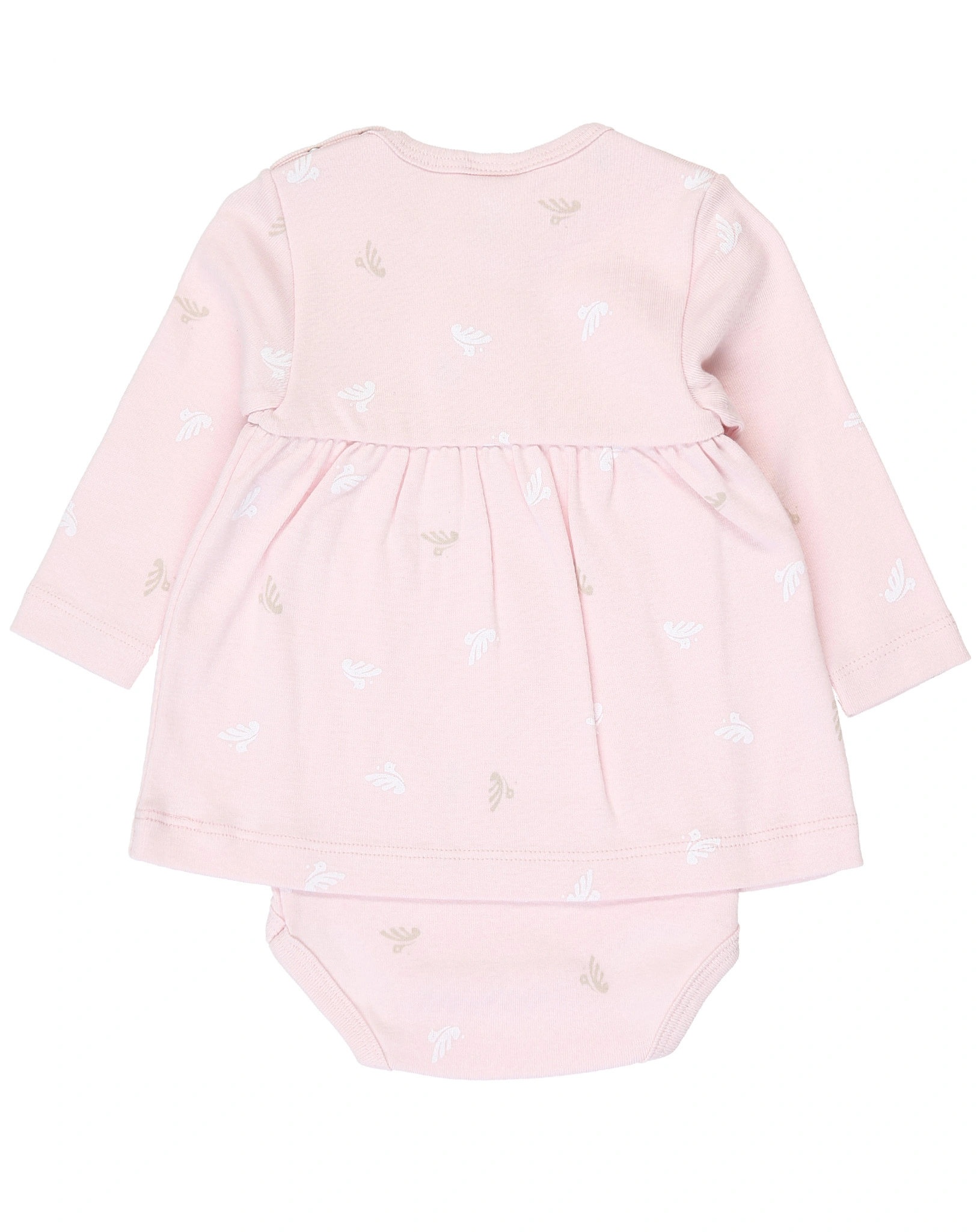 Langarmbody-Kleid BIRDIE in blossom rose