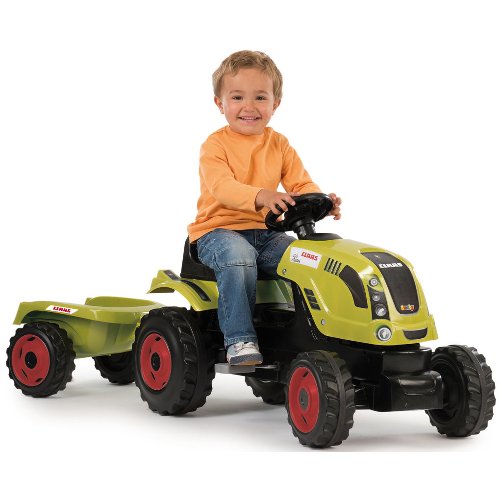 SmobySmoby   Farmer XL Traktor mit Anhänger claas