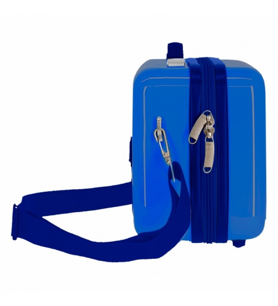 Bolsa Joumma Neceser ABS Baby Shark Adaptável Família Feliz - 29x21x15cm -