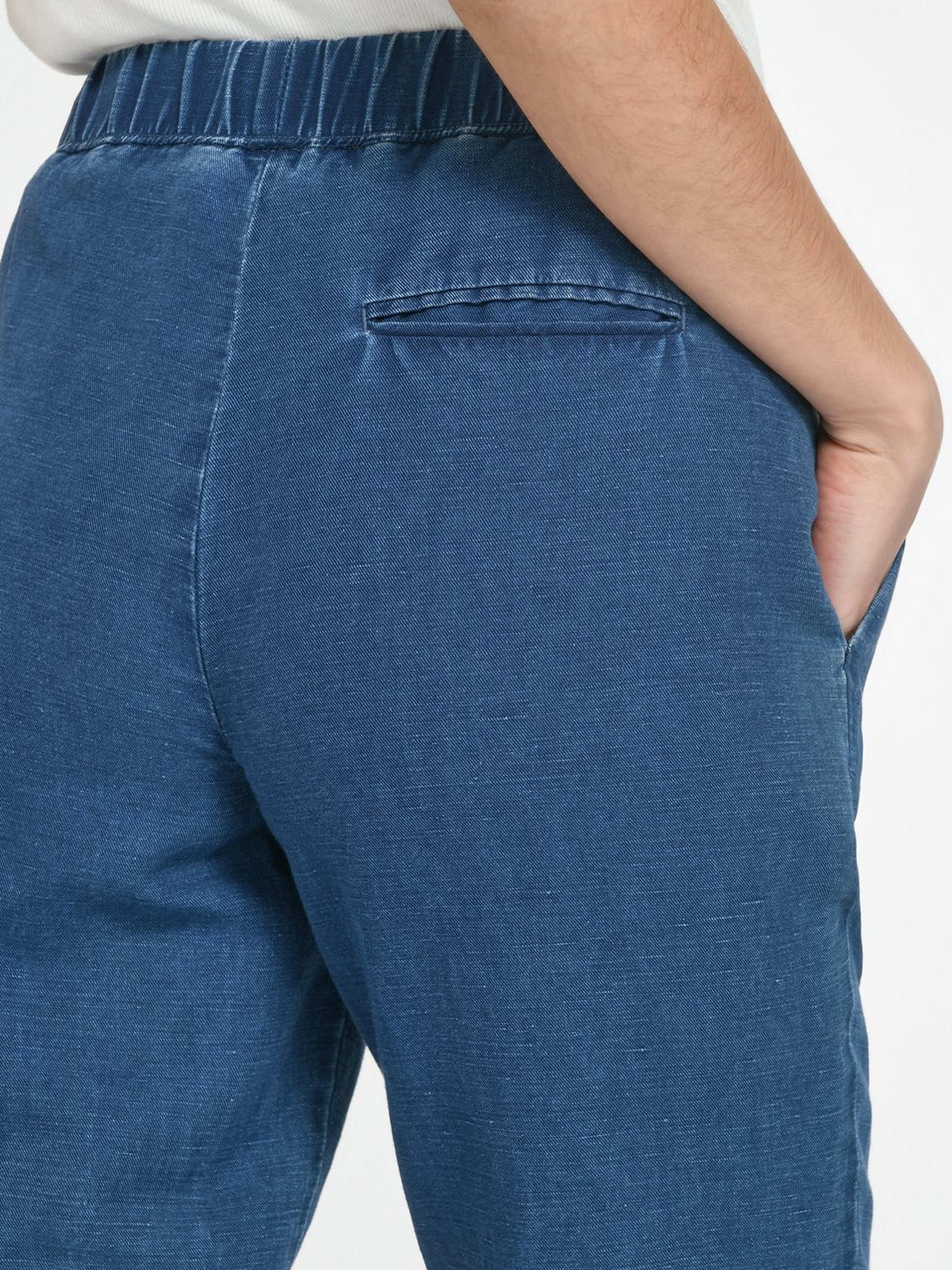 Schlupf-Hose im Chino-Stil