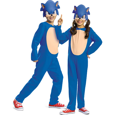 Sonic Movie kostume 7-8 år