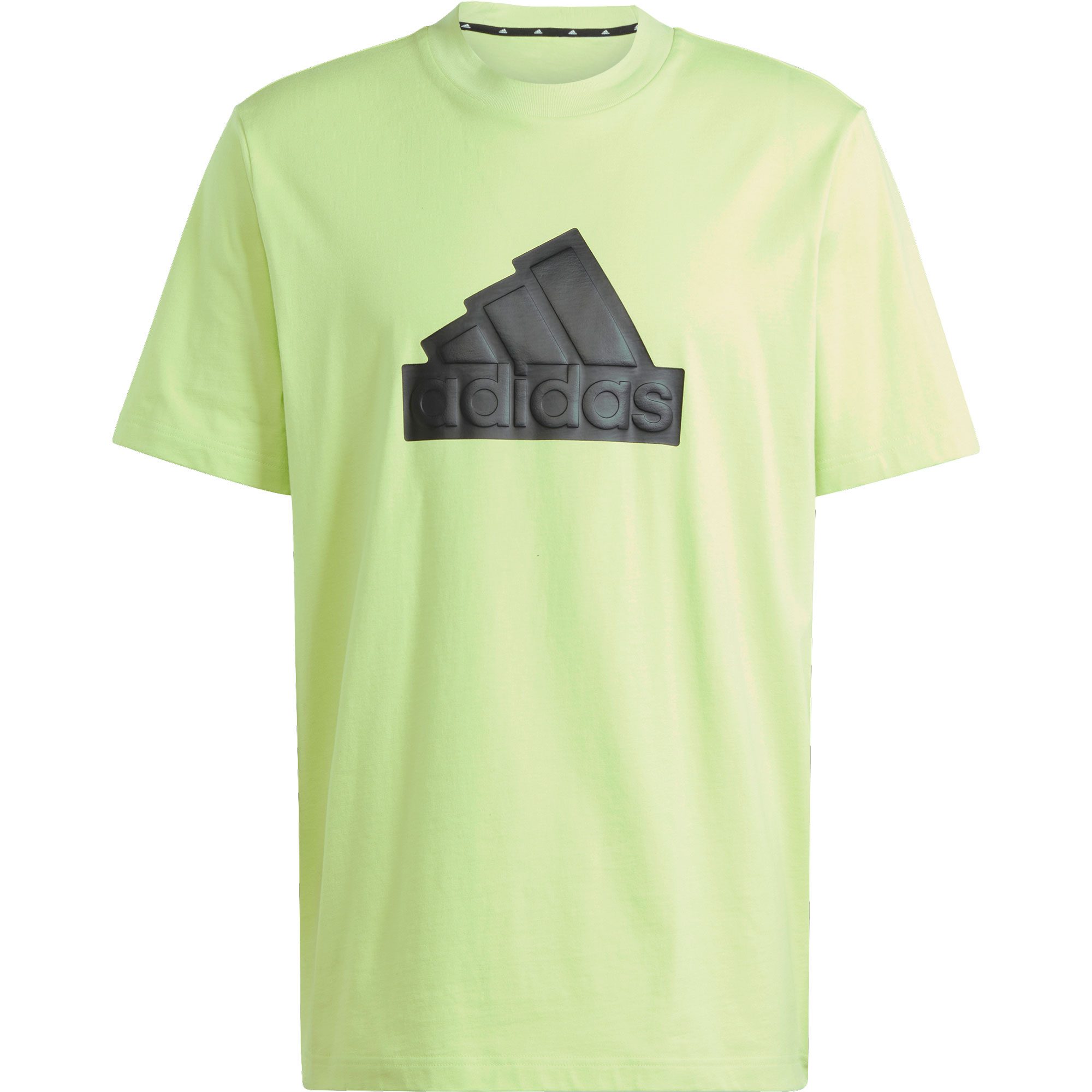 adidas Future Icons Badge of Sport Bomber T-Shirt Herren pulse lime
