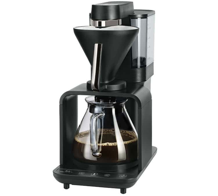 Cafetière Melitta ePour Noir et chrome + offre cadeaux