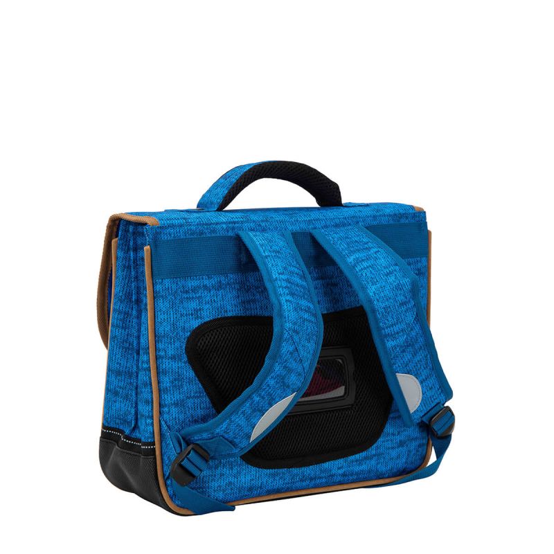 Cartable scolaire Basic boy 38 cm Bleu