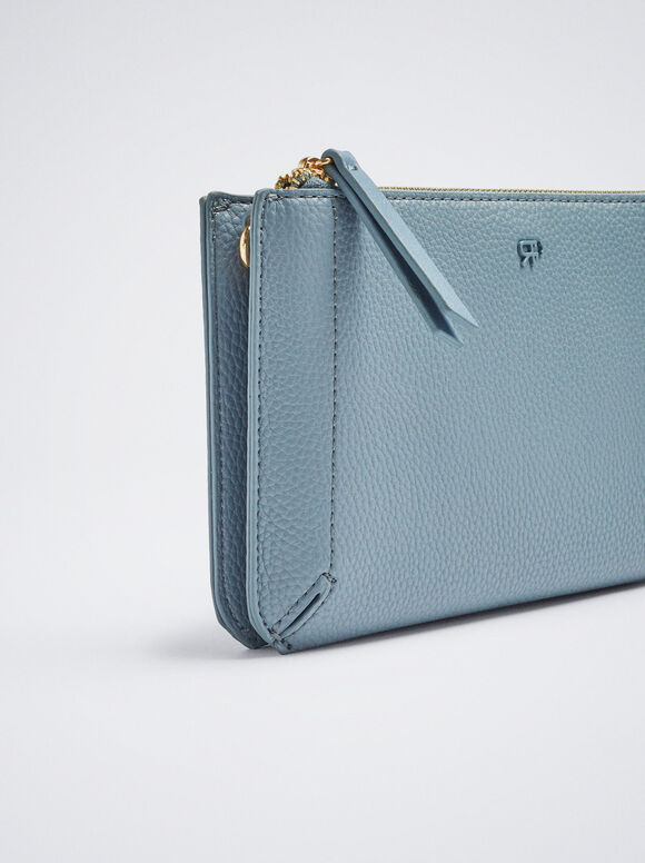 Bolsa de ombro básica - Azul