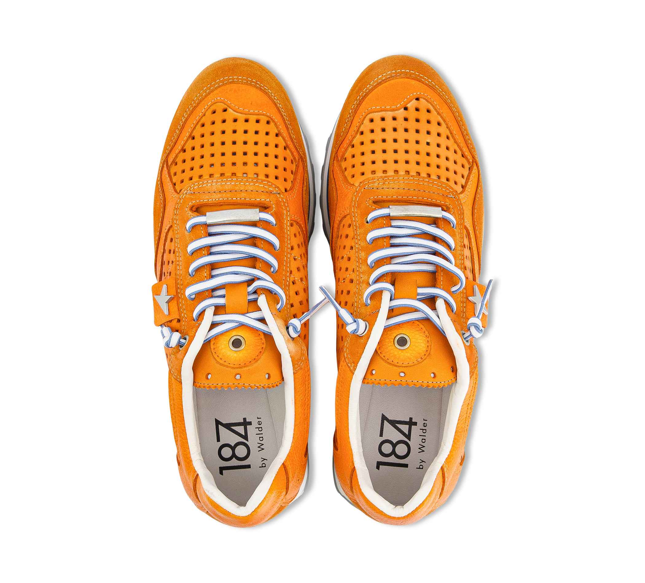 1874 by Walder Sneaker low orange