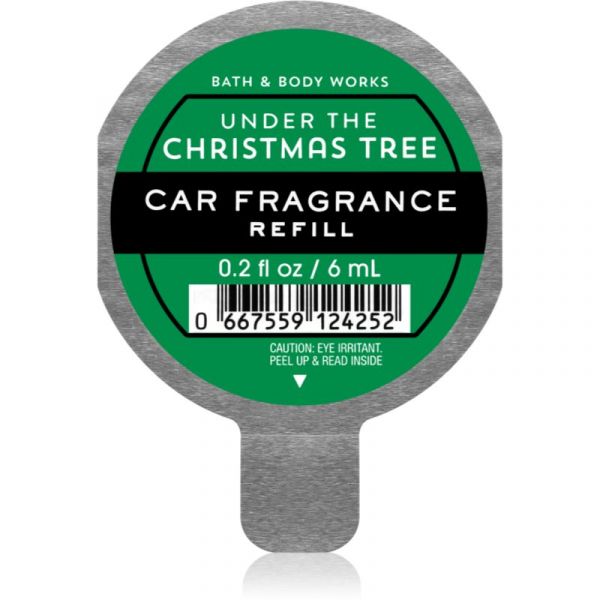 Bath & Body Works Under the Christmas Tree Ambientador Auto Recarga 6 ml