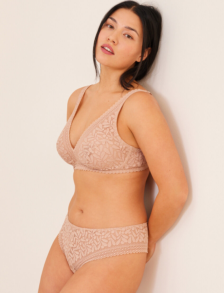 Soutien-gorge sans armatures - beige lin