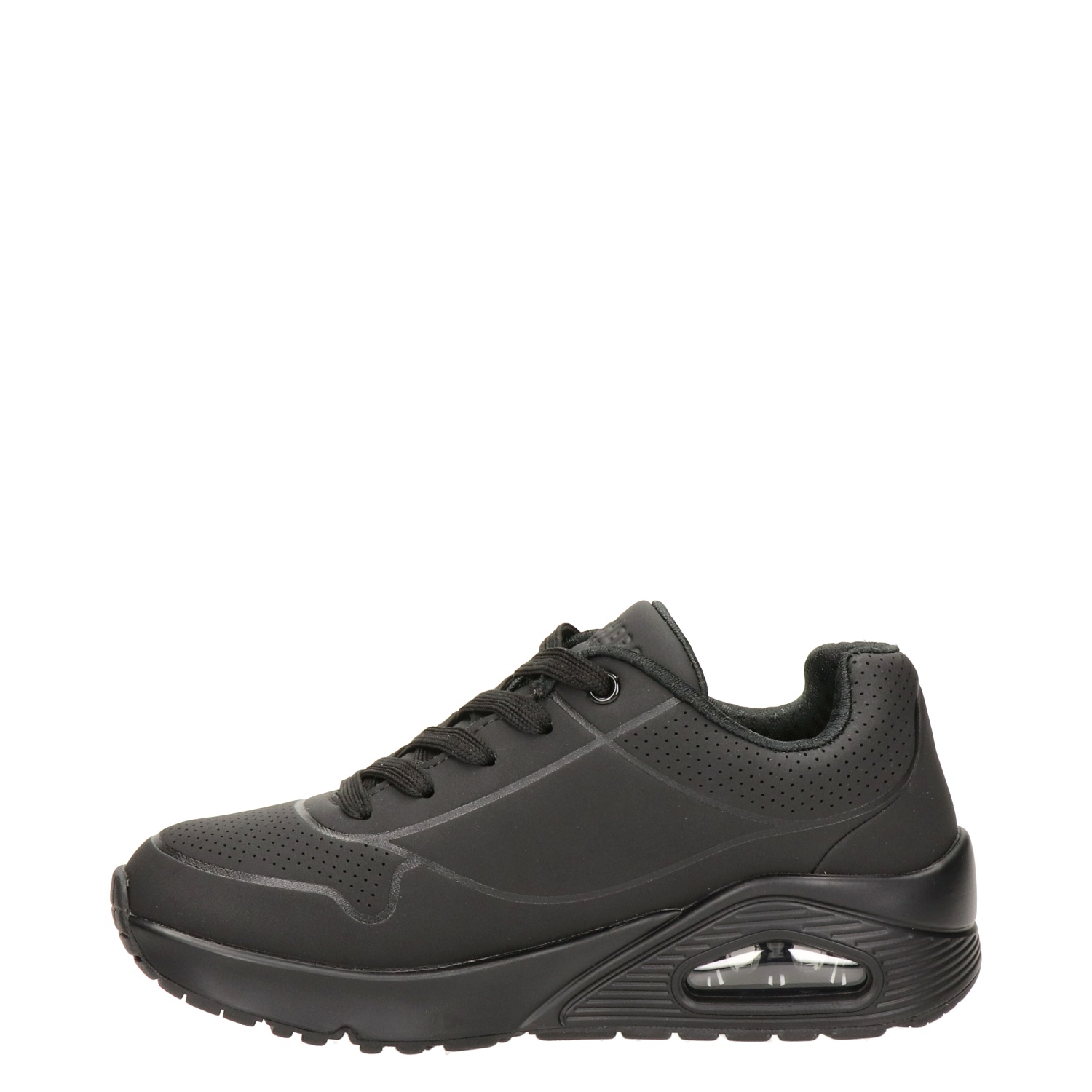 Street Uno kids sneaker Skechers Zwart