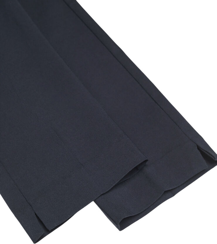 MANGO Crop skinny trousers Navy