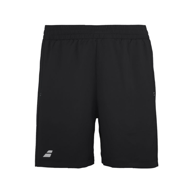 Short de tennis junior Babolat Play blanc ou noir