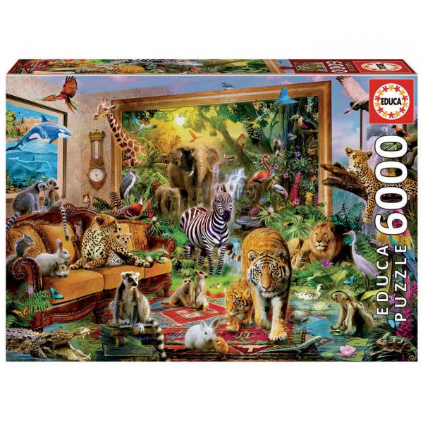 Educa Puzzle 6000 Peças - Entrar em Casa - 17679