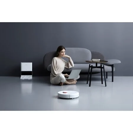 Robot Vacuum X10 Staubsaug-Roboter Staubsauger Nass / Trocken Bodenreinigung mit App Steuerung   Ladestation (BHR8629EU) - Weiss