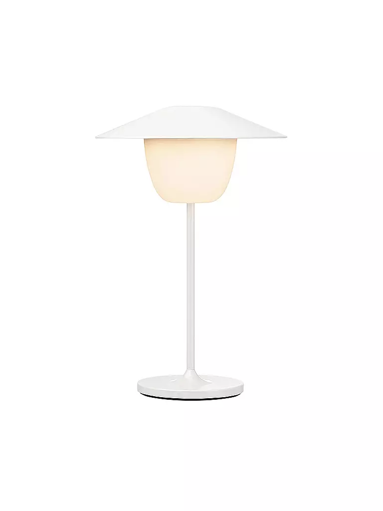 BLOMUS Mobile LED Lampe ANI MINI 21,5cm White weiss